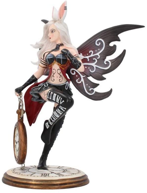 Wonderland Fairy - Figurine de lapin et horloge 20cm