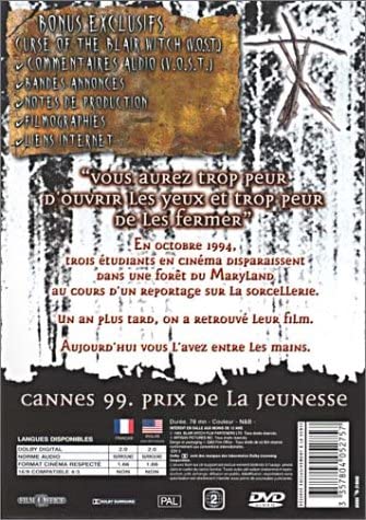 Le Projet Blair Witch [DVD] - flash vidéo