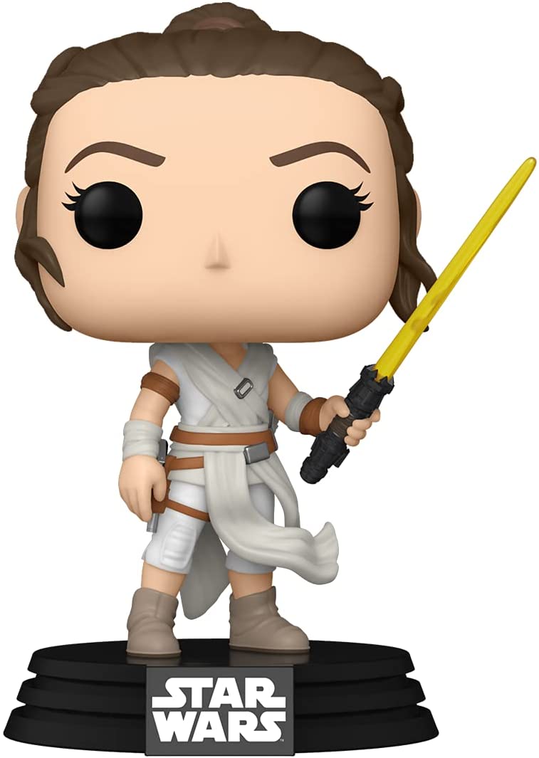 Funko Pop! Star Wars: The Rise of the Skywalker - Rey (with Yellow Saber) ENG Merchandising - flash vidéo