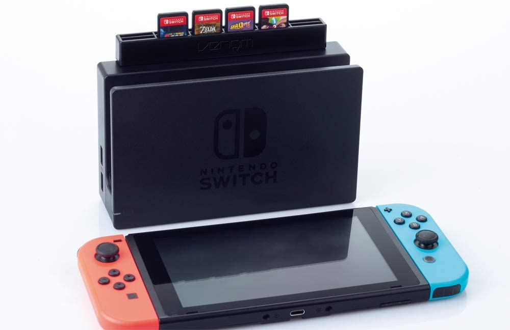 Venom Game Card Holder Storage Rack for Nintendo Switch - flash vidéo