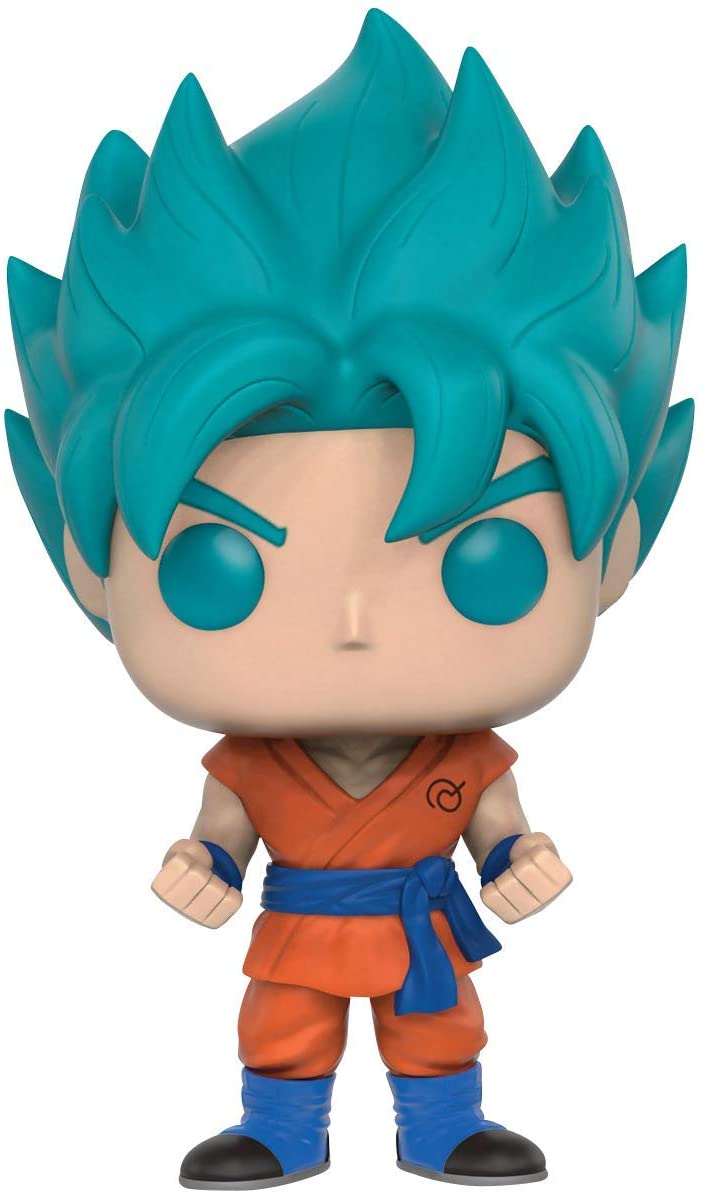 Funko - 121 - Pop - Manga - Dragon Ball Z - Blue Goku Super Saiyan God - flash vidéo