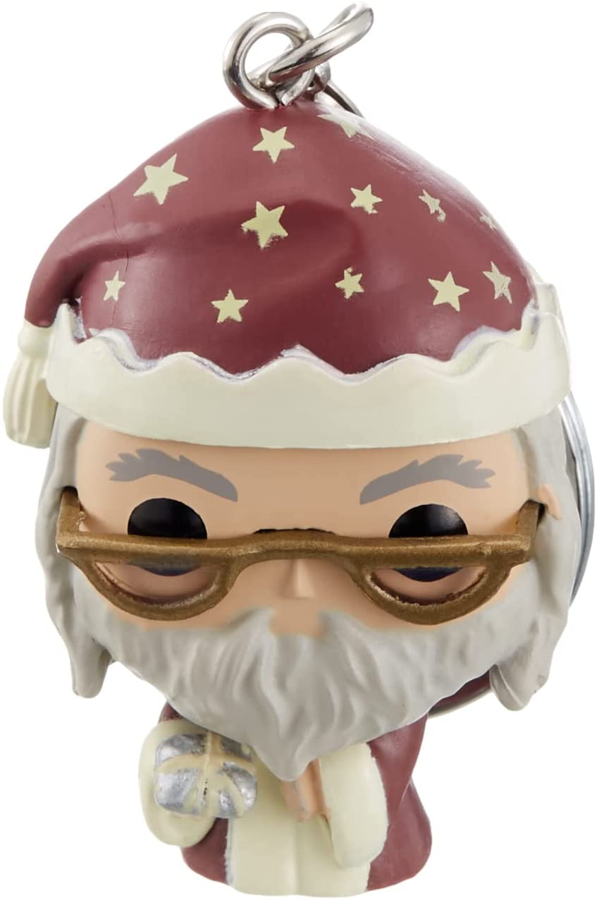 Funko Pocket Pop! Keychain Harry Potter Holiday S11 Dumbledore - flash vidéo