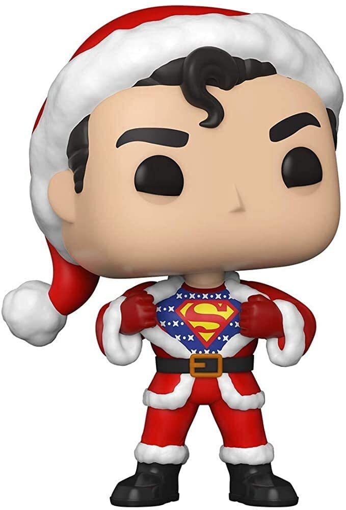 Funko Pop! POP Heroes DC Comics Holiday Superman with Sweater ENG Merchandising - flash vidéo