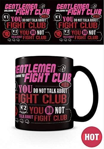 Fight Club - Rules Heat Change Mug - flash vidéo
