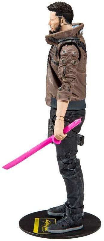 § Cyberpunk 2077 - V Male Action Figure 18cm - flash vidéo
