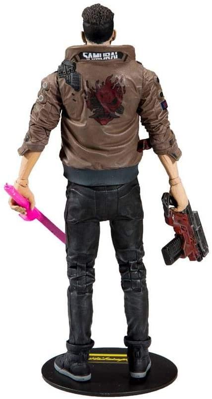 § Cyberpunk 2077 - V Male Action Figure 18cm - flash vidéo
