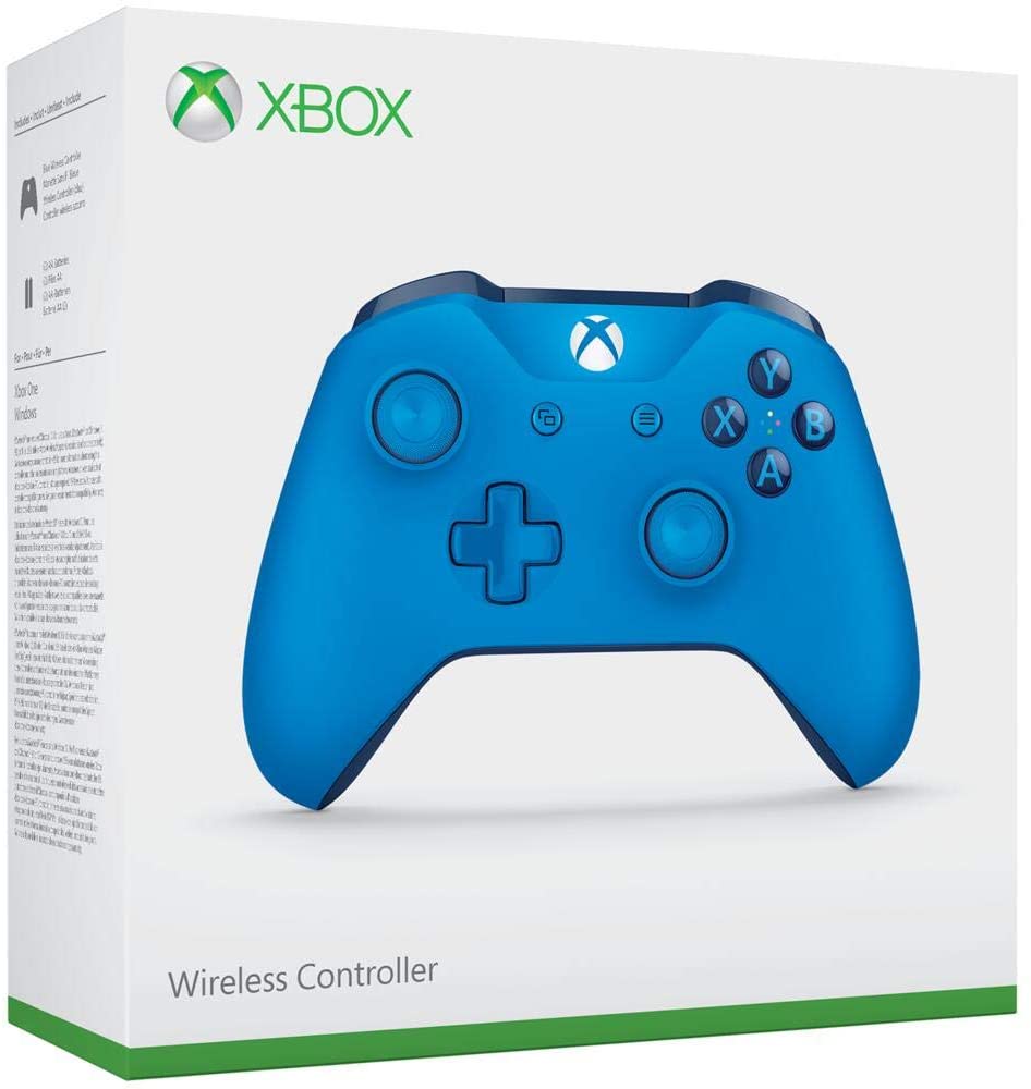 Xbox One Wireless Bluetooth Controller Blue - flash vidéo