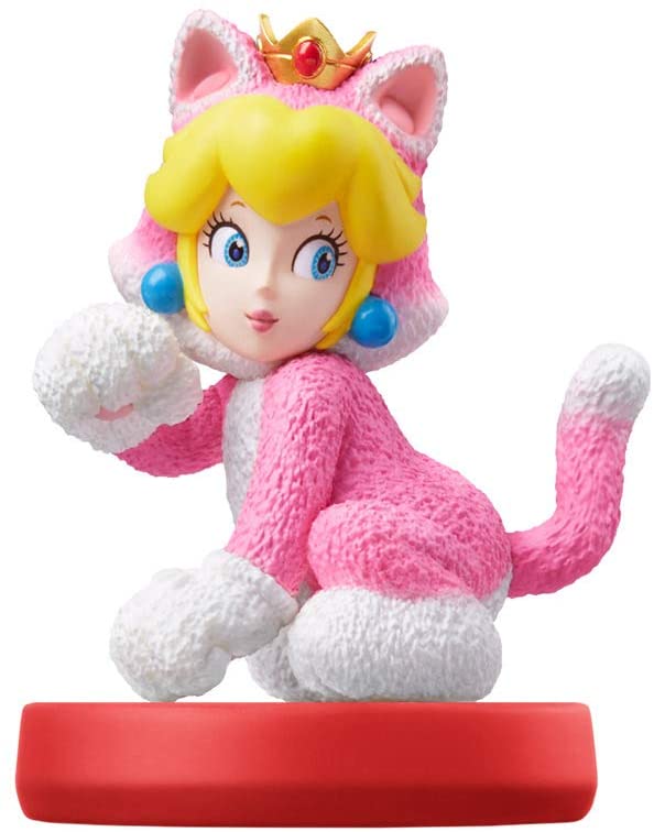 § Amiibo Cat Mario & Cat Peach 2-Pack Super Mario Bros. Collection