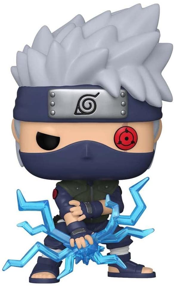 Funko Pop! Animation: Naruto Shippuden - Kakashi with Energy (Glow in the Dark) - CONFIDENTIAL Exclu Smartoys - flash vidéo