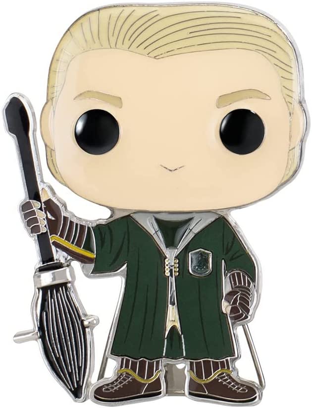 Loungefly: Funko Pop! Pins Wizarding World: Harry Potter - Draco Malfoy Large Enamel POP Pin - flash vidéo