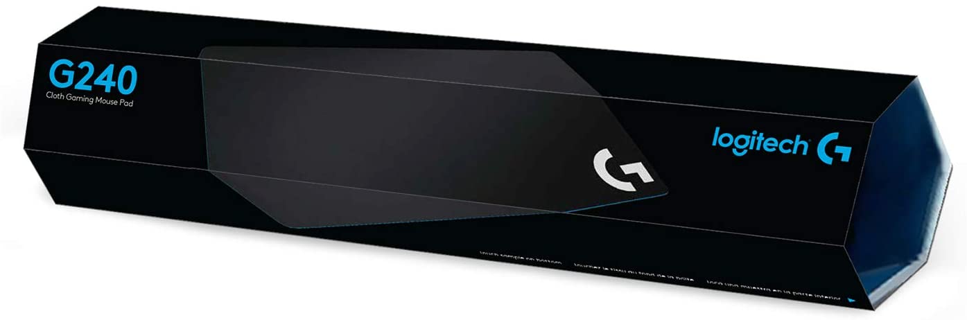Logitech Tapis de souris de jeu G240 en tissu - flash vidéo