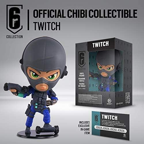 Ubicollectibles Six Collection Twitch Chibi Figure - flash vidéo