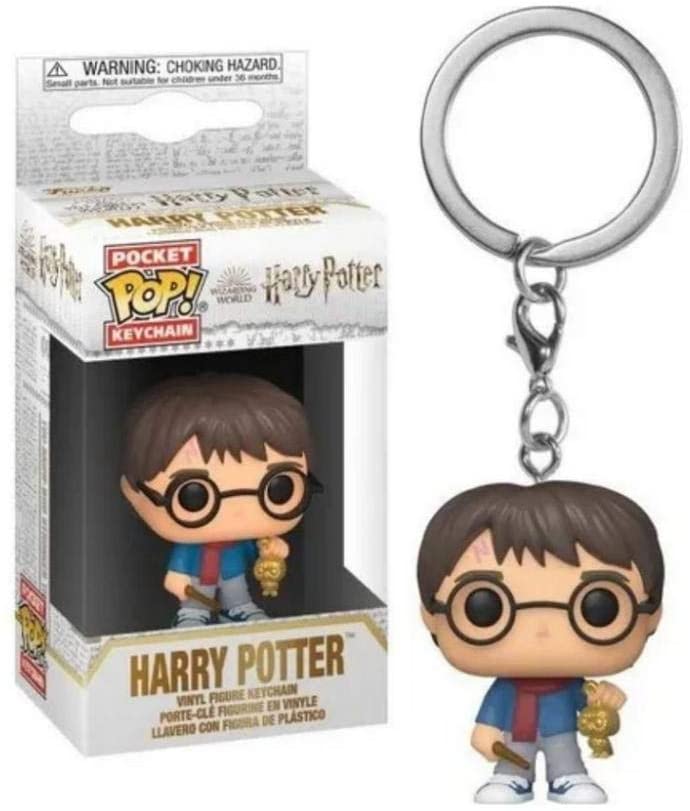Funko Pocket Pop! Keychain Harry Potter Holiday S11 Harry - flash vidéo