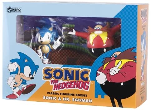 Sonic the Hedgehog - Coffret de figurines de Sonic et du Docteur Eggman au 1:16