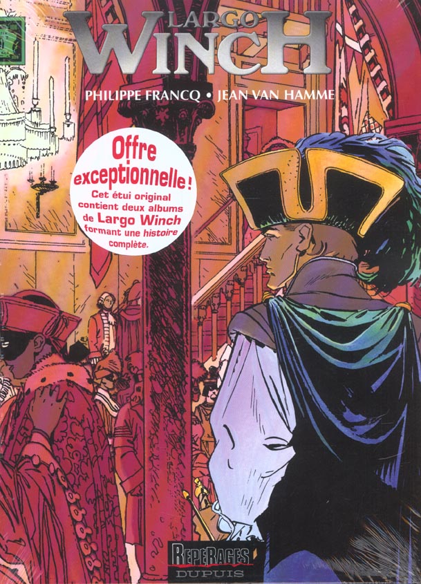 Largo Winch : coffret vol.5 : Tomes 9 et 10 : voir Venise... ...et mourir - flash vidéo