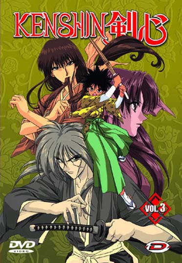 Kenshin Le Vagabond, Vol. 3 [DVD] - flash vidéo