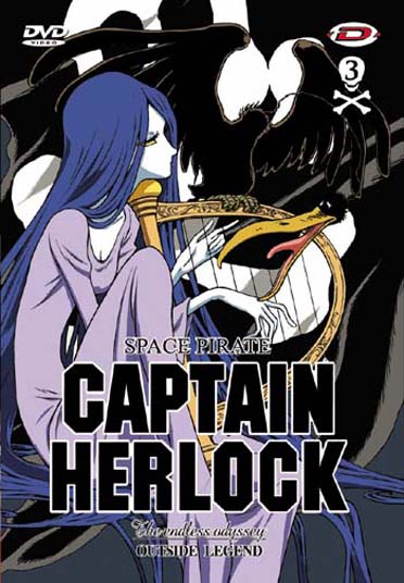 Captain Herlock : endless odyssey, volume 3 [DVD] - flash vidéo