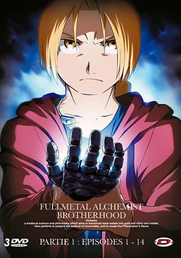 Fullmetal Alchemist : Brotherhood - Coffret Partie 1 [DVD] - flash vidéo