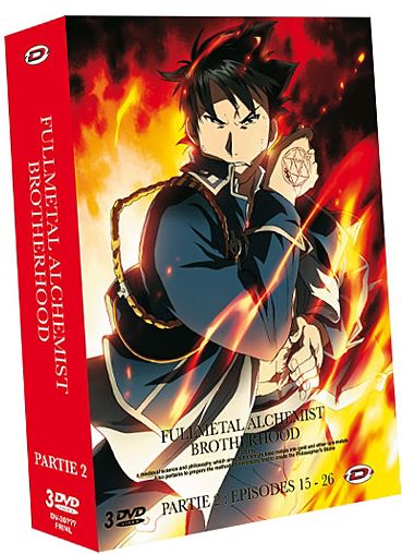 Fullmetal Alchemist : Brotherhood - Coffret Partie 2 [DVD] - flash vidéo