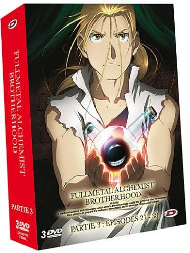 Fullmetal Alchemist : Brotherhood - Coffret Partie 3 [DVD] - flash vidéo