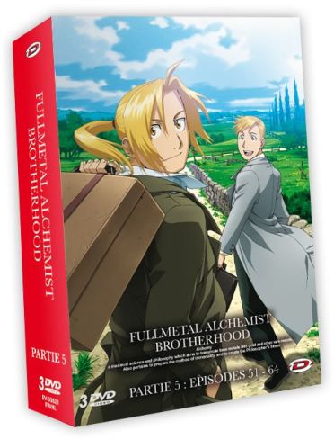 Fullmetal Alchemist : Brotherhood - Coffret Partie 5 [DVD] - flash vidéo