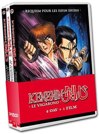 Kenshin le vagabond : Symphonie pour un vagabond : Le film + 2 OAV [DVD] - flash vidéo