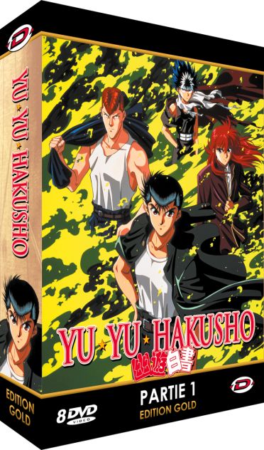 Yu Yu Hakusho - Partie 1 - Coffret DVD + Livret - Edition Gold - flash vidéo
