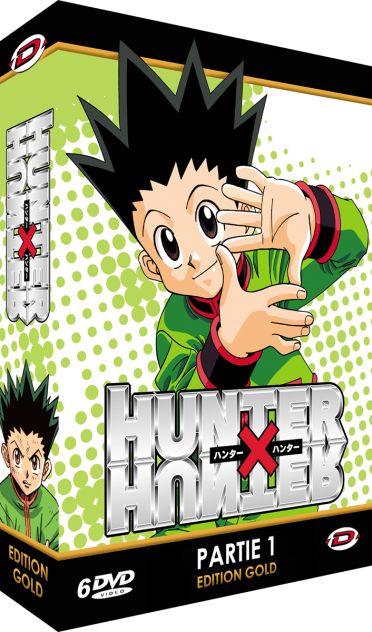 Hunter X Hunter - Partie 1 - Coffret DVD + Livret - Edition Gold