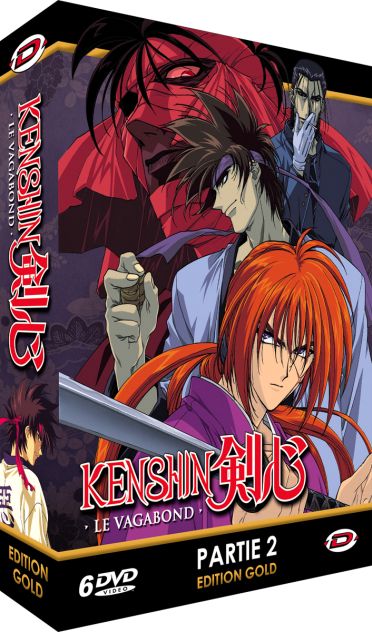 Kenshin le Vagabond - Partie 2 - Coffret DVD + Livret - Edition Gold