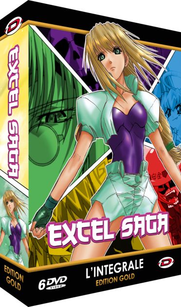 Excel Saga Intégrale Edition Gold Coffret DVD + Livret Edition Gold