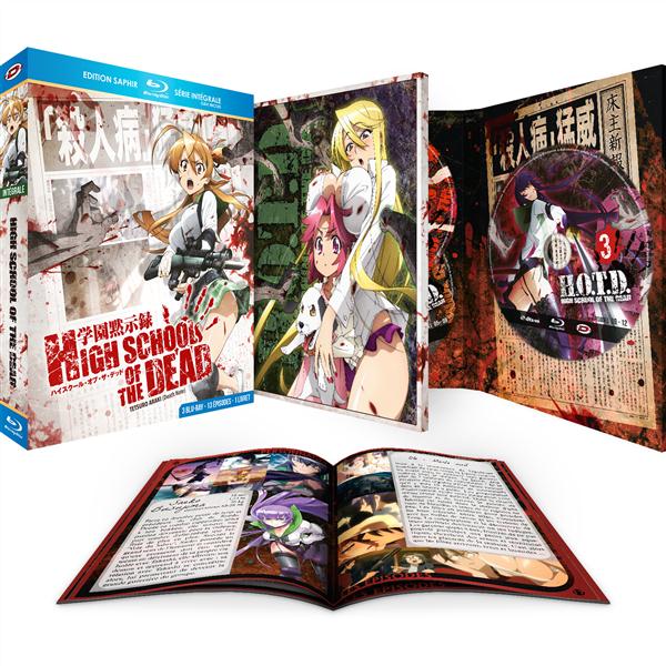 Coffret intégrale high school of the dead [Blu-ray] - flash vidéo