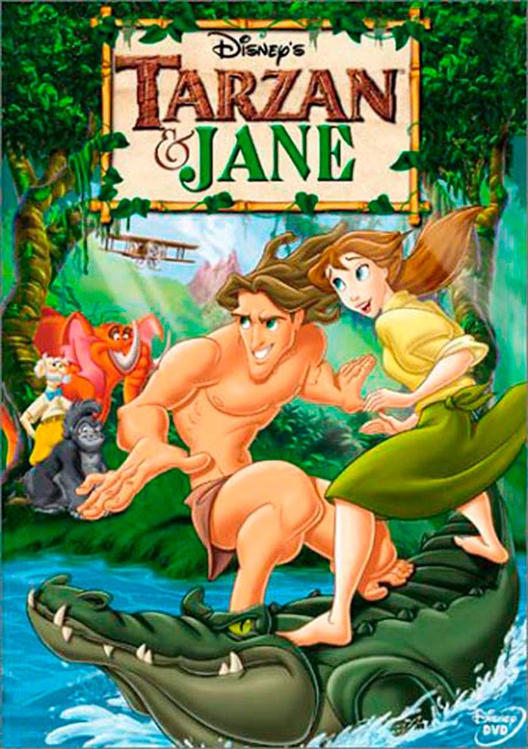 Tarzan et Jane (dessin animé) [DVD à la location]