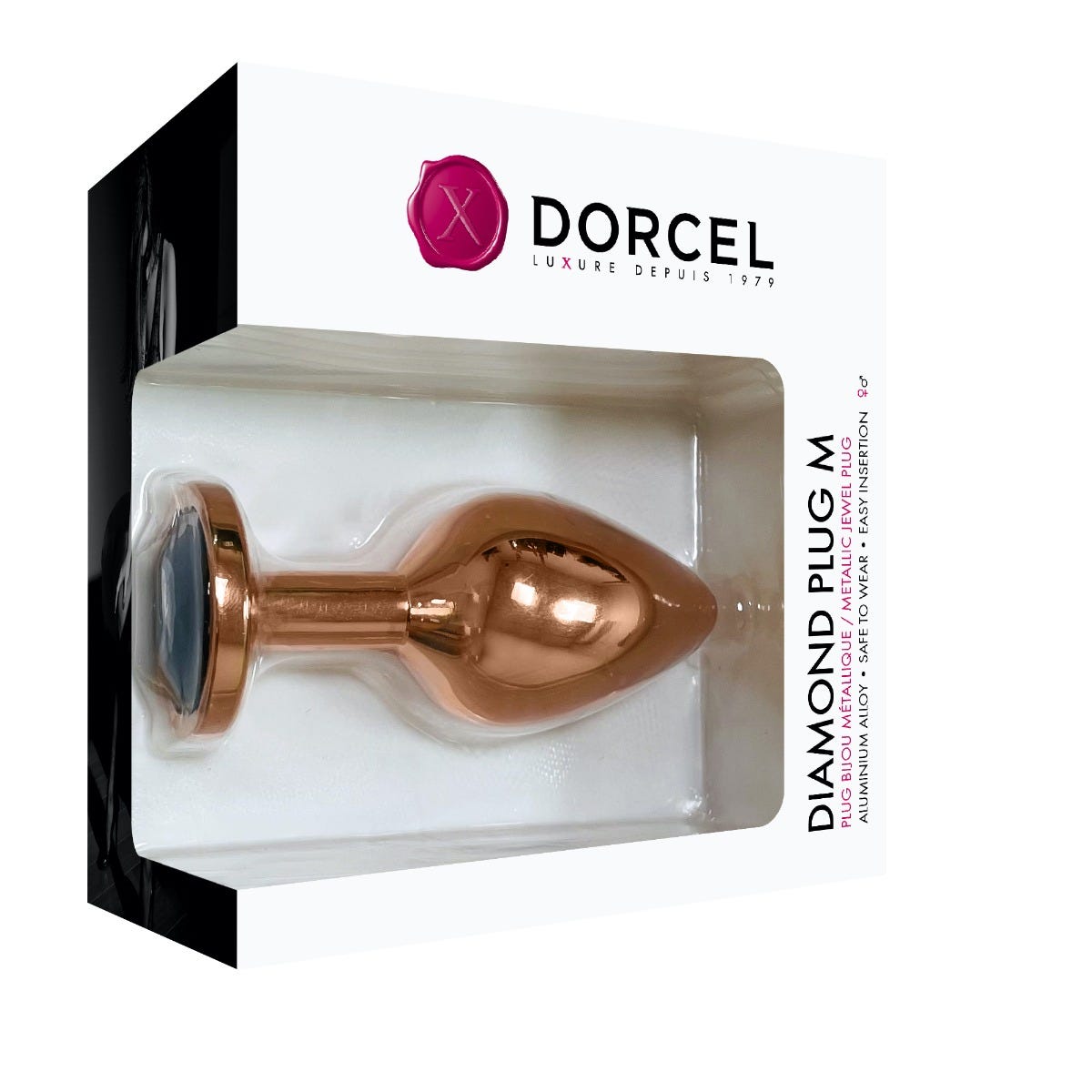 Plug Anal Bijou Diamond M [Sextoys] - flash vidéo