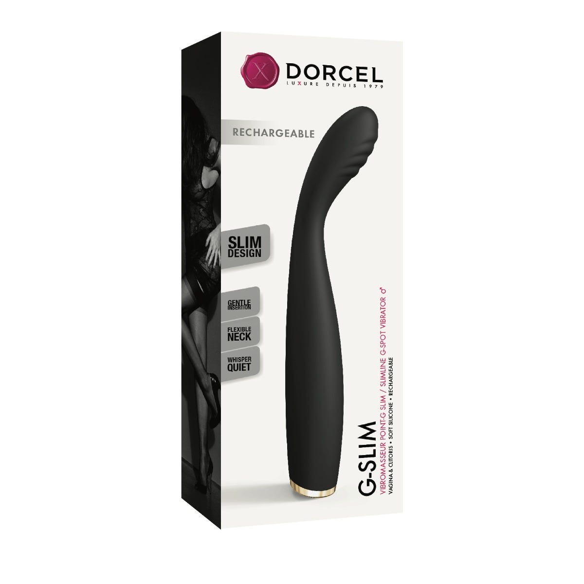 Vibromasseur ultra fin point G et clitoris G-Slim [Sextoys] - flash vidéo