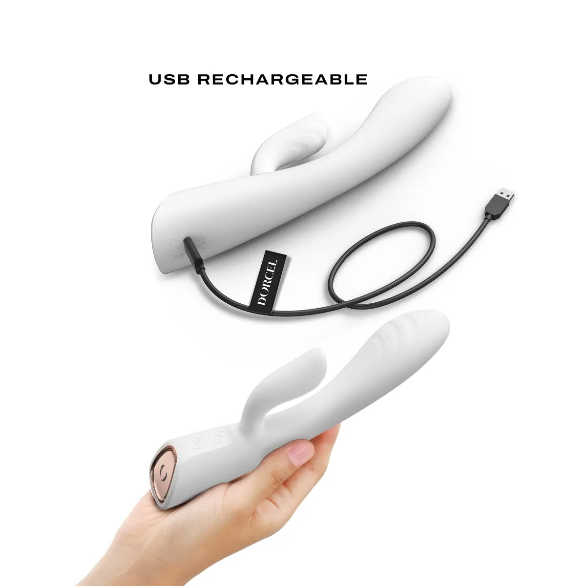 Vibromasseur Flexi Rabbit blanc [Sextoys] - flash vidéo