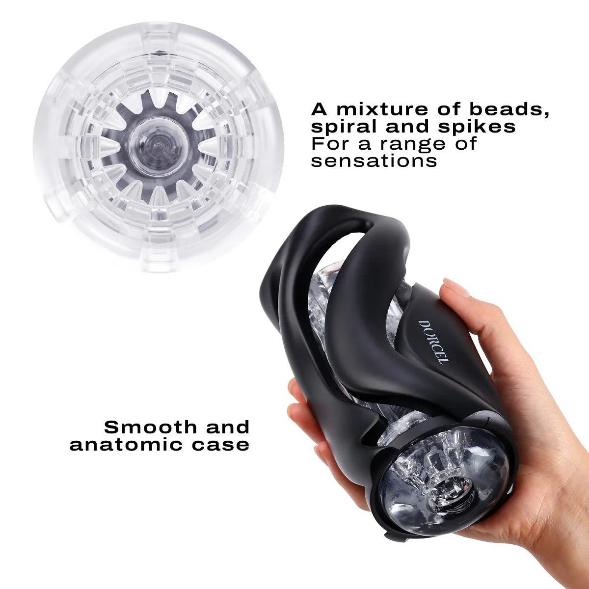 Masturbateur Deep Blow noir [Sextoys] - flash vidéo