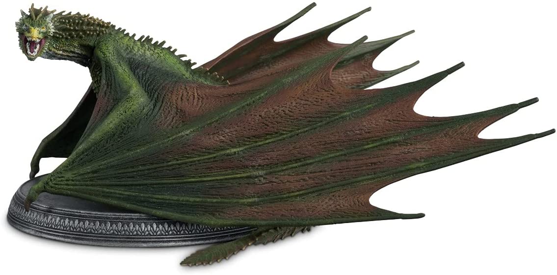 Game of Thrones - Statue du dragon Rhaegal - flash vidéo