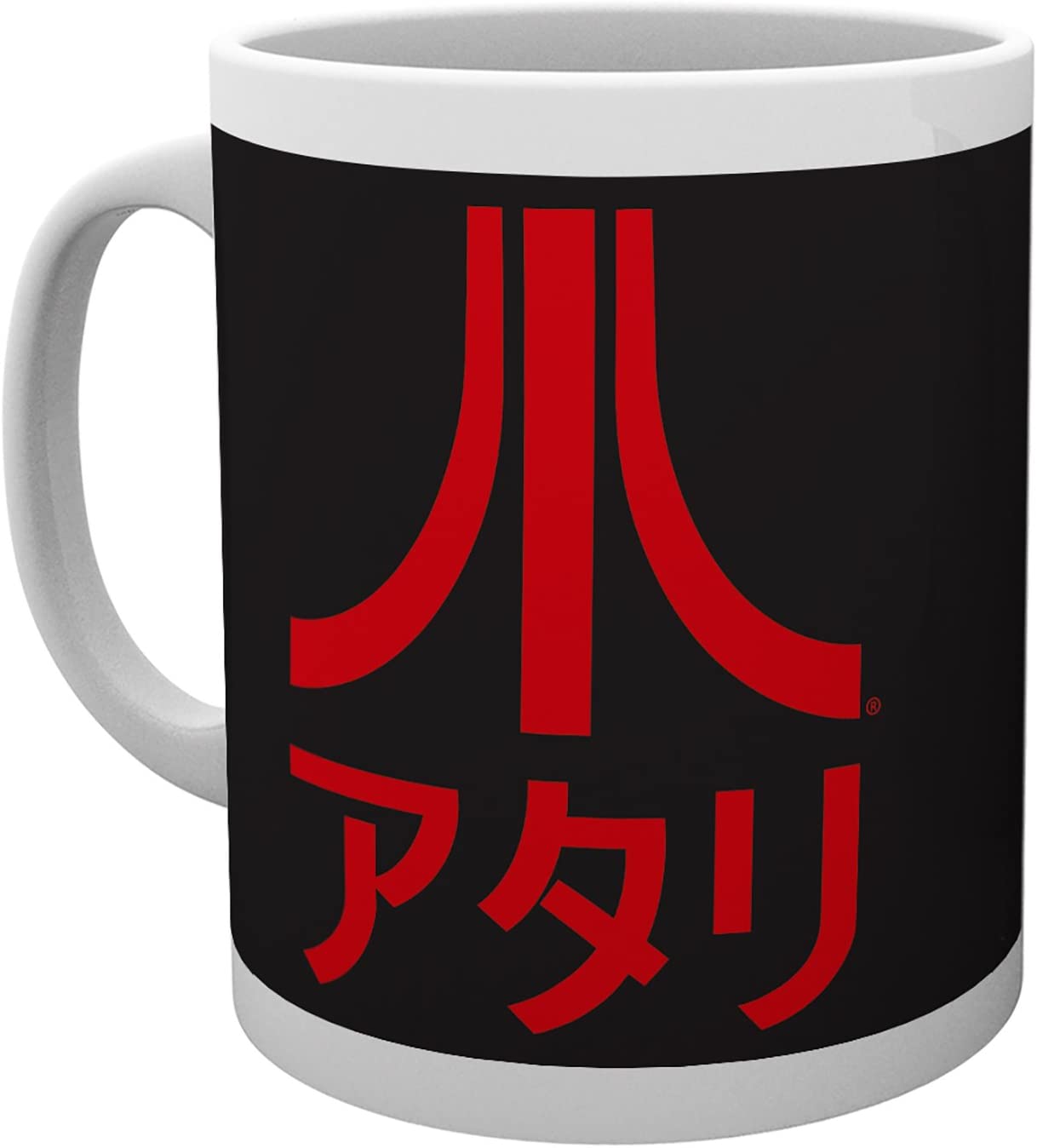 Atari Mug - Black Japanese Atari Logo