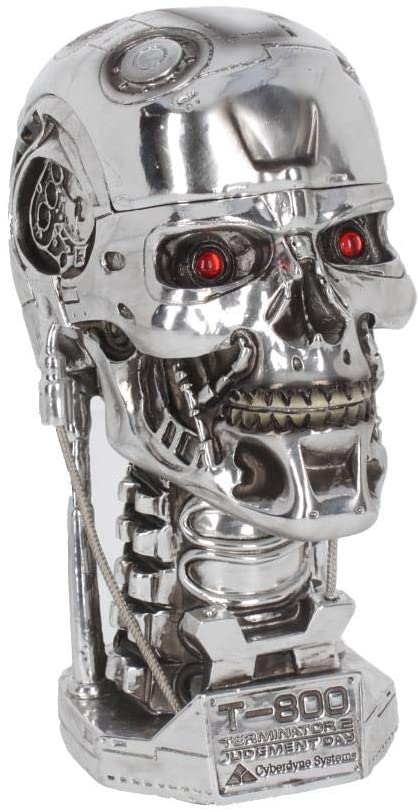 Terminator - T-800 Head Box 21cm - flash vidéo