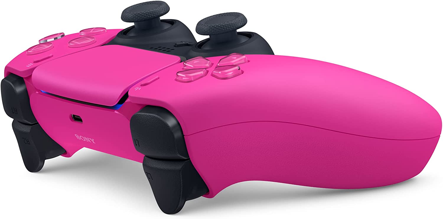 PS5 DualSense Wireless Controller Nova Pink - flash vidéo