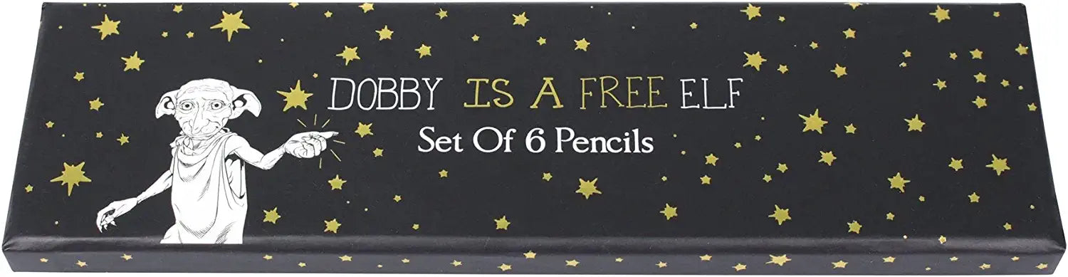 Harry Potter - Ensemble de 6 crayons Dobby