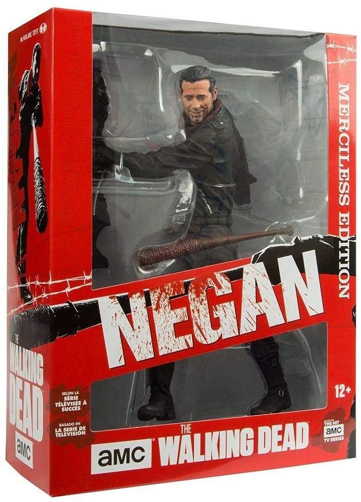 § The Walking Dead - Negan Merciless Edition Deluxe Figure 25cm - flash vidéo