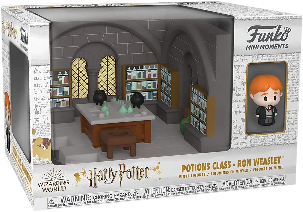 Funko Mini Moments Harry Potter Anniversary: Potions Class - Ron Weasley (with Neville Longbottom Chase)