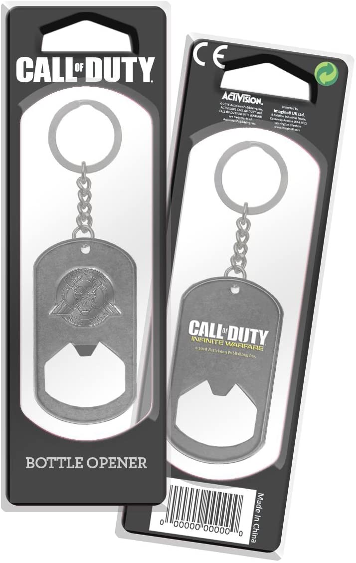 Call of Duty Infinite Warfare Metal Key Chain + Bottle Opener