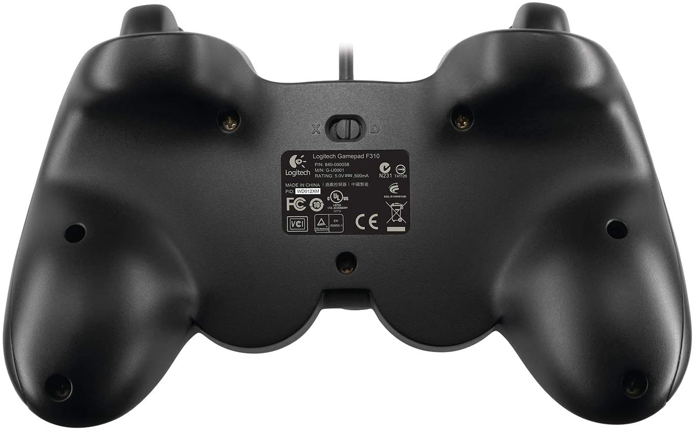 Logitech Manette de jeu filaire F310 - flash vidéo