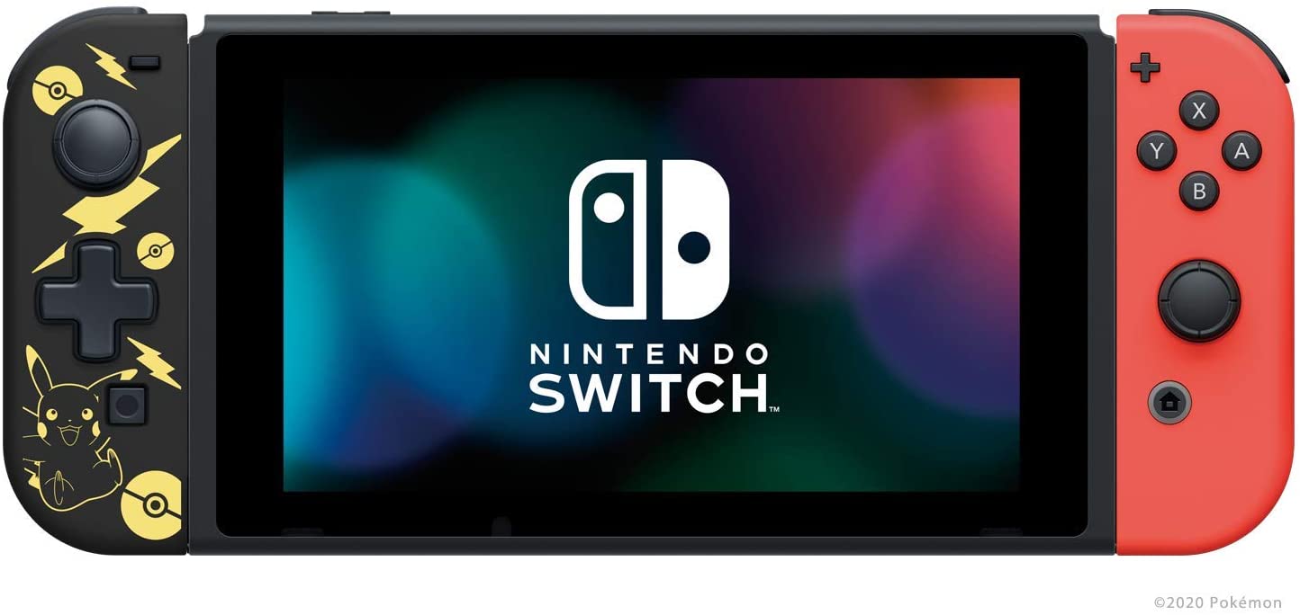 § HORI - Nintendo Switch D-Pad Controller (L) Pikachu Black & Golden Edition