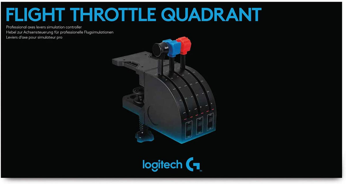 Logitech Bloc de manettes des gaz Pro Flight G Saitek