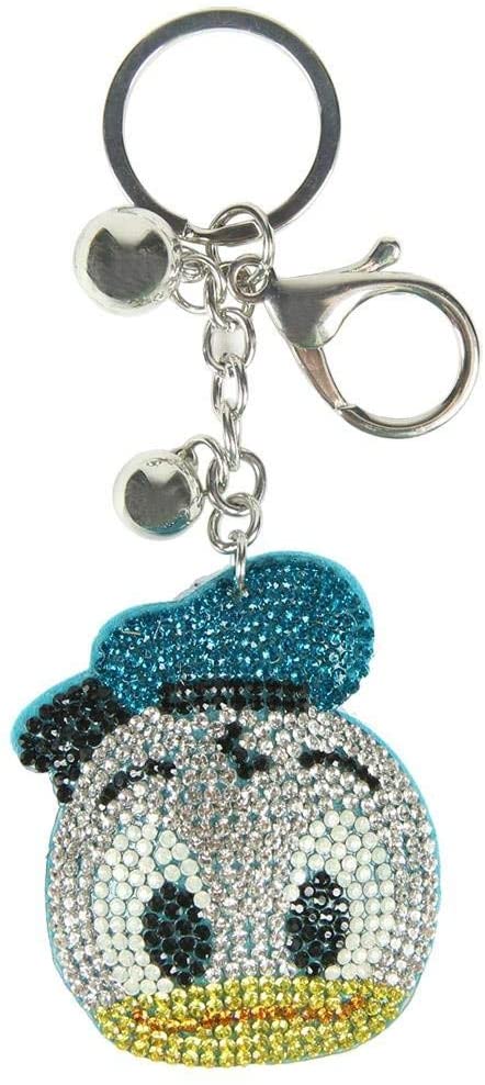 Disney - Donald Duck Rhinestones Head Premium Keychain - flash vidéo