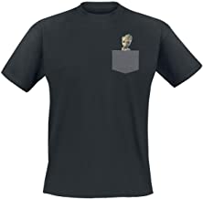 § Marvel - Pocket Groot Black Man T-Shirt M