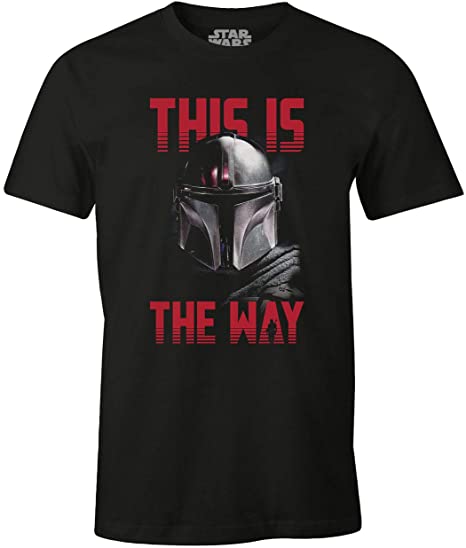 Star Wars  - T-shirt Noir Hommes - This is the way - S